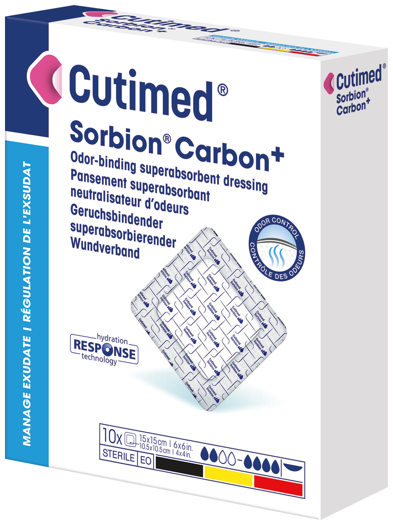 Cutimed® Sorbion® Carbon+