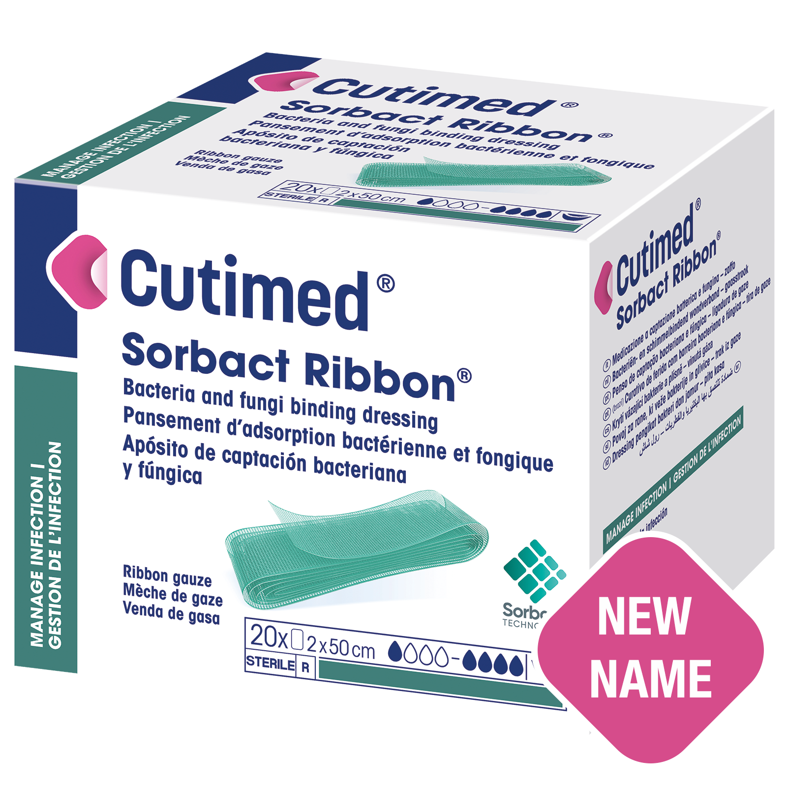 Cutimed® Sorbact Ribbon®