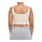 Back view of a female wearing JOBST Bellisse compression garment that aids drainage after breast or chest surgery.