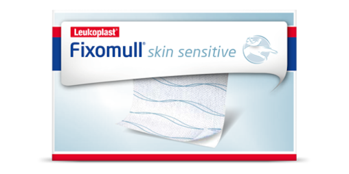 Productafbeelding van Fixomull skin sensitive volvlakfixatie van Leukoplast.