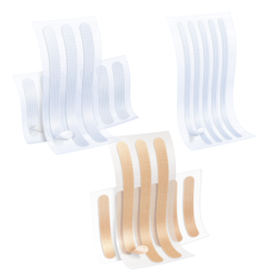 Záběr různých výrobků Leukosan Strip od společnosti Leukoplast